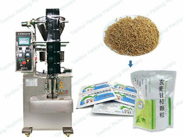 Automatic granule packing machine