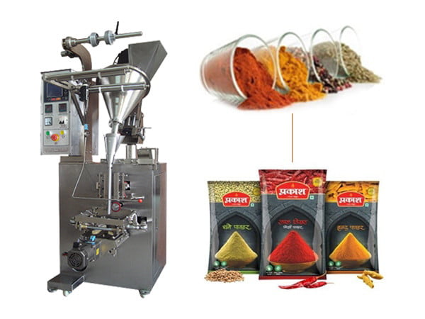 Spice packing machine