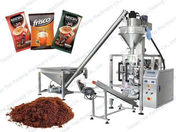 Mesin pembungkus beg serbuk kopi 1-3kg