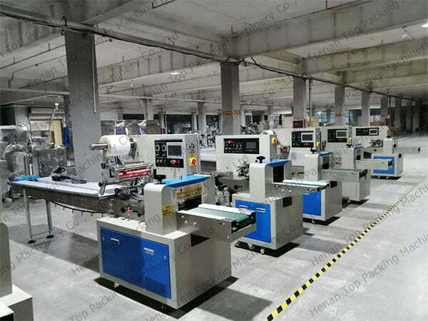Pillow packaging machine in stock