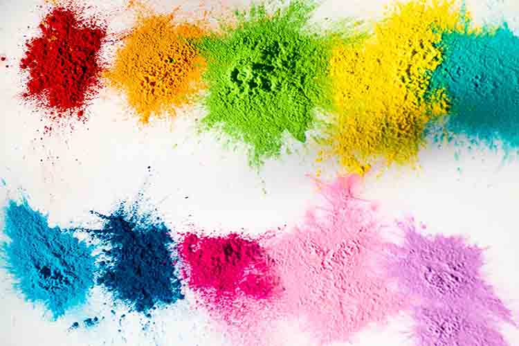 Color powder