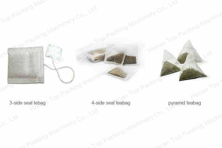 3-side seal, 4-side seal & pyramid teabag