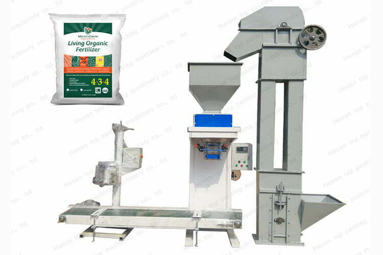 5-50kg granule filling & sealing machine with a material elevator