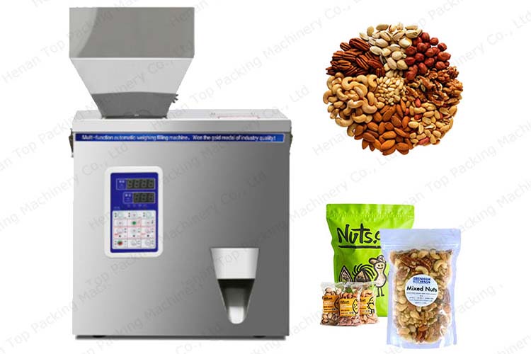 Desktop powder weighing and filling machine