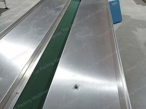 Servo conveyor belt of pillow packing machine