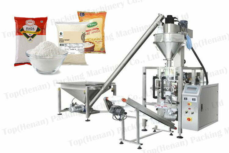 Flour packing machine