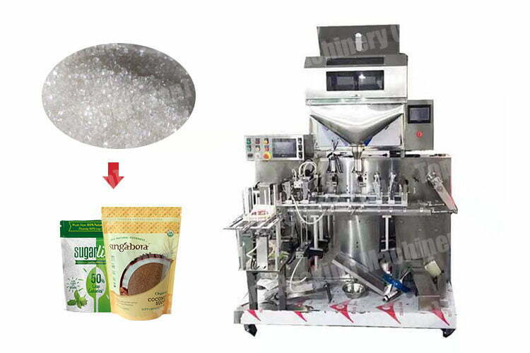 Horizontal sugar bag packing equipment