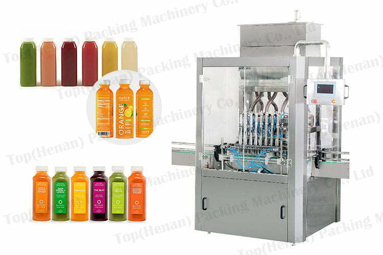 Machine d'emballage de jus