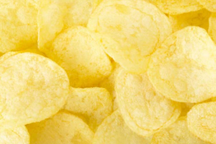 Knusprige Kartoffelchips