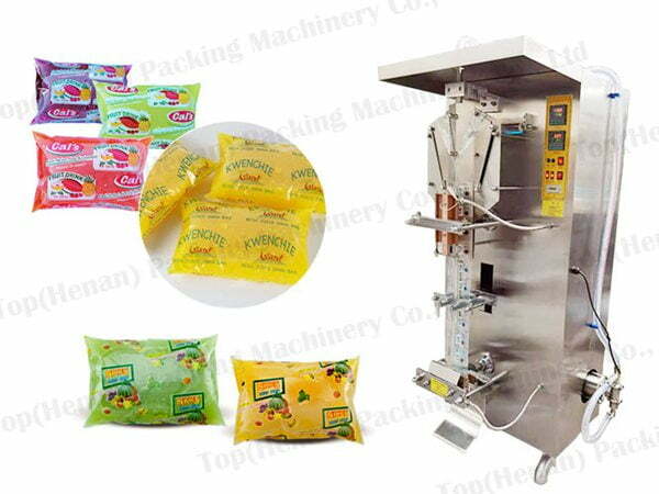 Automatic juice bag packing machine