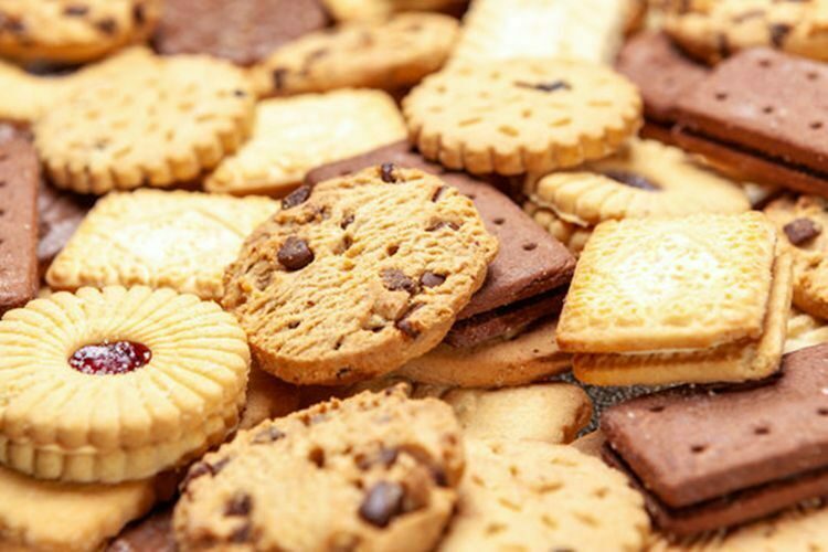 De nombreuses sortes de biscuits