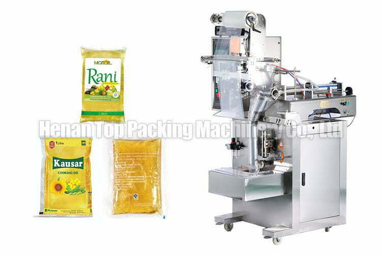 Machine d'emballage de sachets d'huile