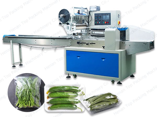 Vegetable packing machine