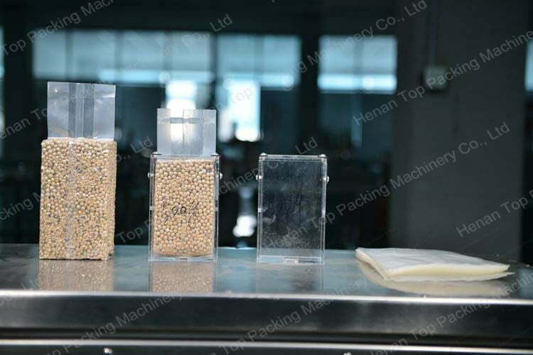 Rice brick mold and packing effect