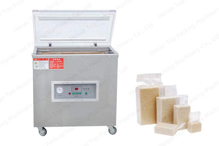 Rice vacuum packing machine