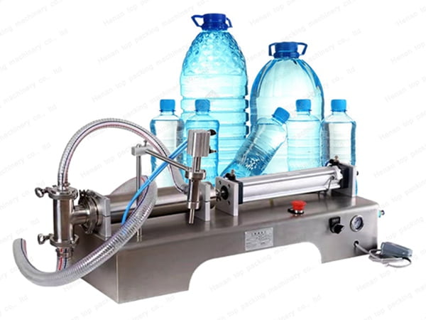 Semi-automatic water filling machine