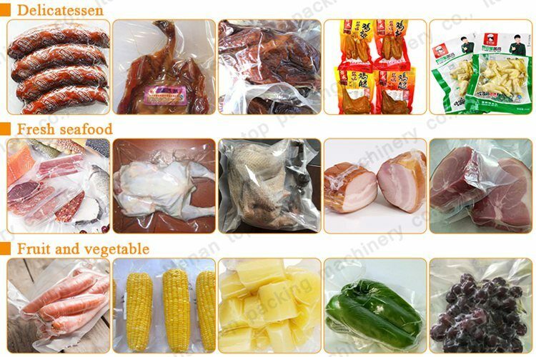 Various food vacuum packaging