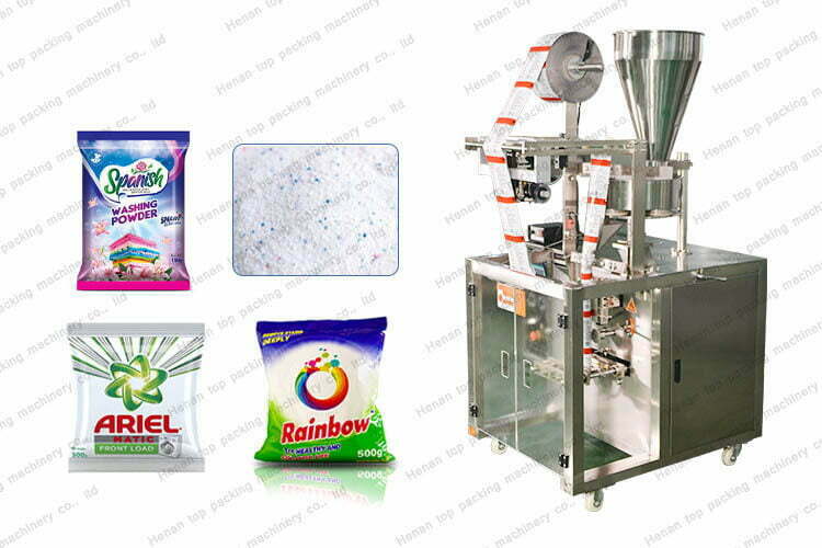 Vertical detergent powder packing machine