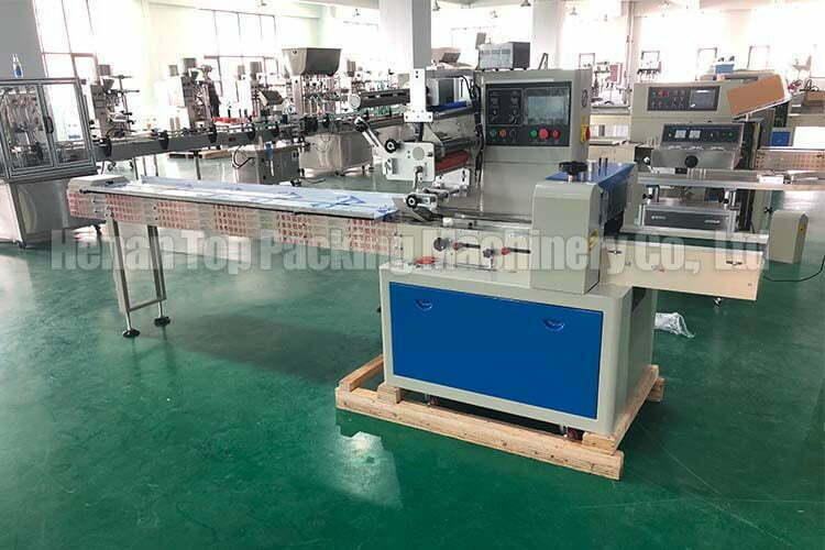 Shisha charcoal packaging machine in factory