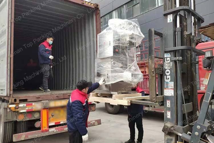 40GP Container Loading Before Shipping-Packing Machine Manufacturer