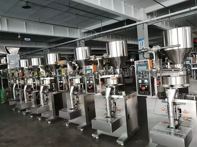 Fábrica de máquinas de embalagem de grânulos
