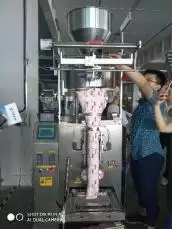 Máquina automática de embalagem volumétrica de sementes de girassol
