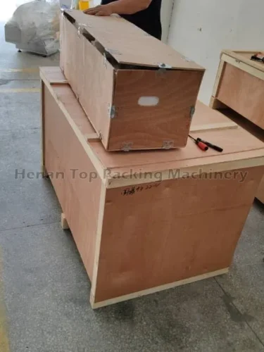Machine package for delivery