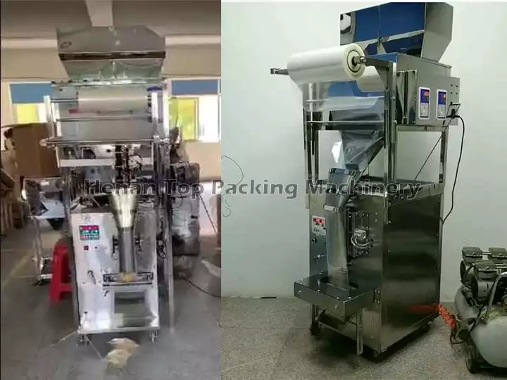 Exportar máquina de embalagem de batatas fritas para o Quênia