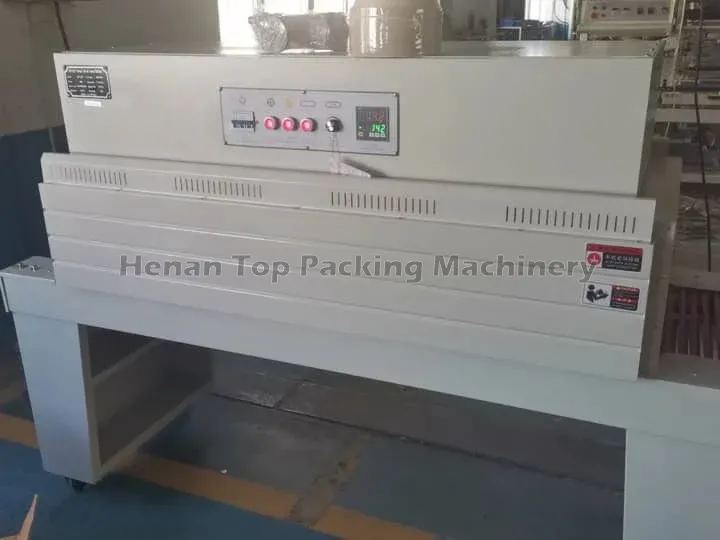Qatar bought heat shrink wrap machine for kitchenware