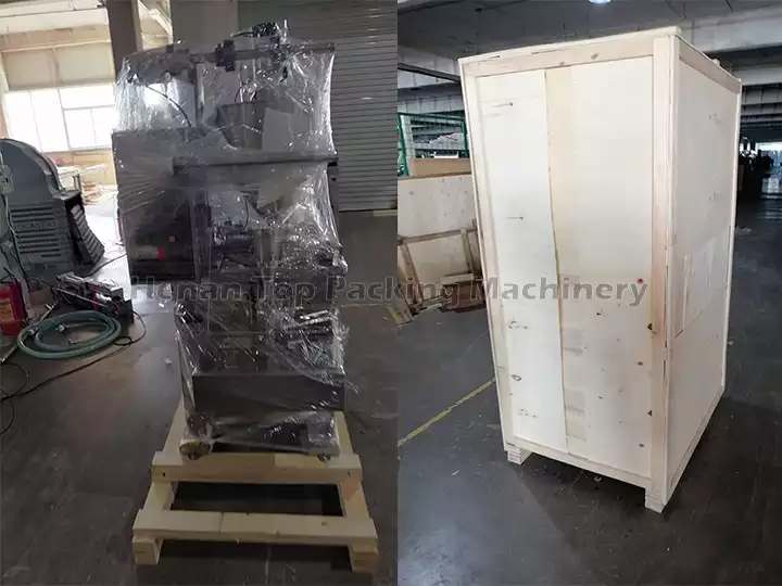 Singapore customer successfully ordered a paste packing machine for chili sauce