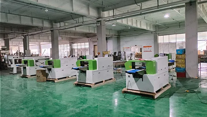 5 sets of pillow packing machines for delivery