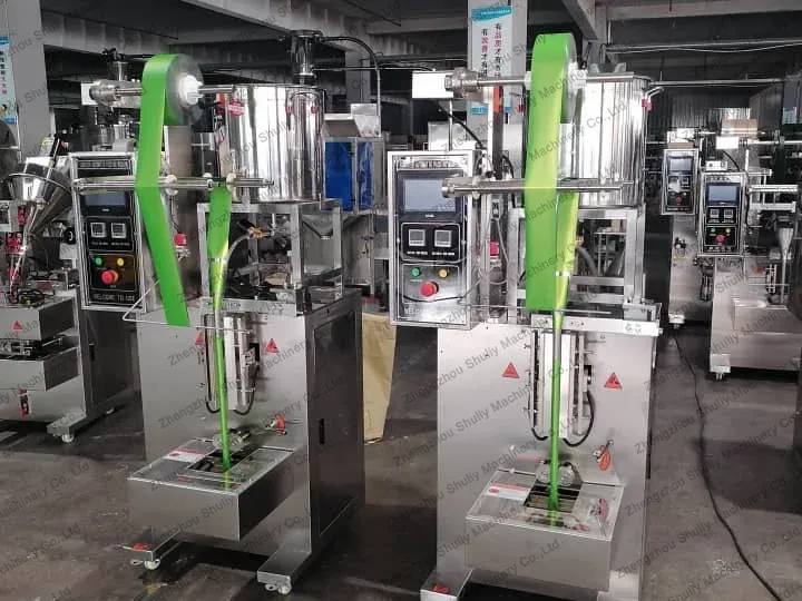 SL-320 popsicle sealing machine exported to Uzbekistan