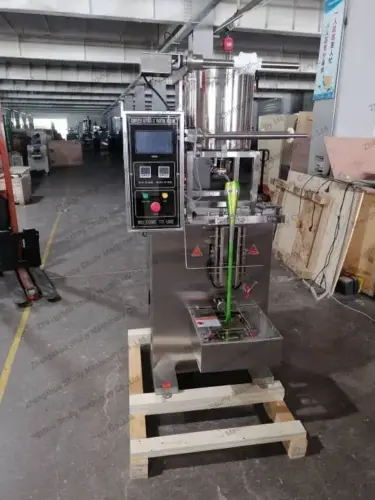 Popsicle wrapping machine packaging