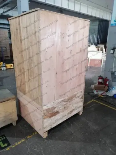 Tea packaging machine ready for delivery