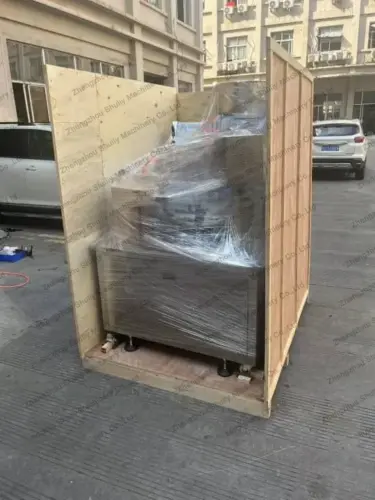 Yogurt cup filler packing