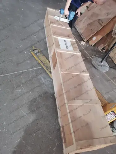 Conveyor for packing machine