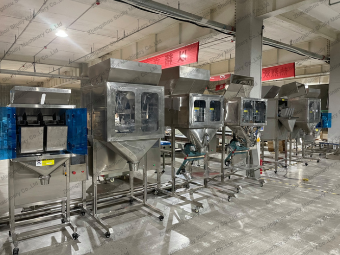 Mehrkopf-Skalierpackmaschine Fabrik