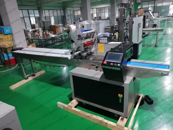 نئی بنائی گئی افقی بہاؤ لپیٹنے والی مشین