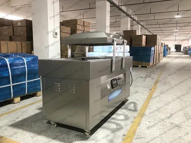 گوشت کے لیے ڈبل-کمرہ ویکیوم سیلنگ مشین