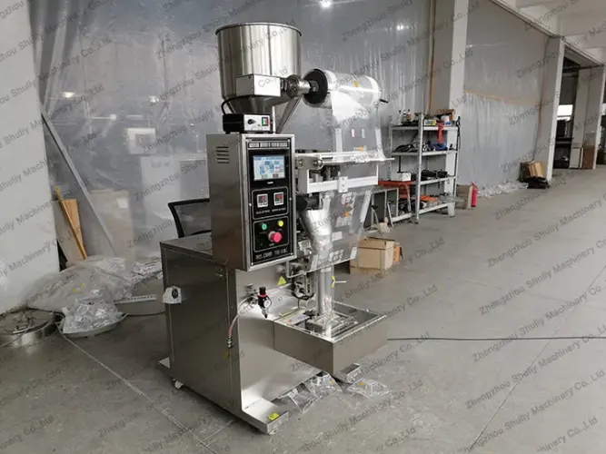 Mesin pembungkusan granule untuk chin chin