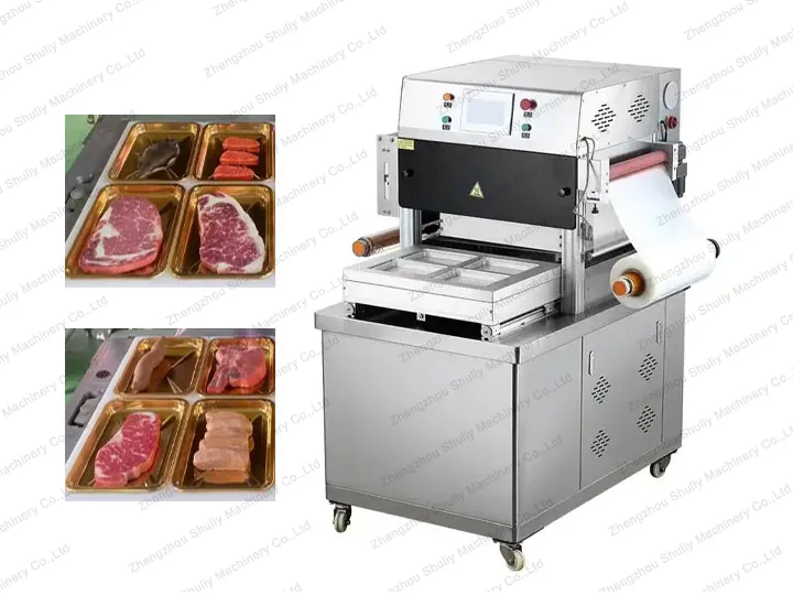 Vacuum skin packaging machine